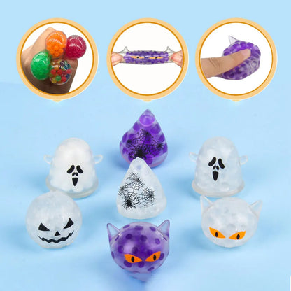 Washable Multi Style Halloween Children's Gifts Can Be Squeezed To Relieve Stress Parties Holidays Funny Props Gifts