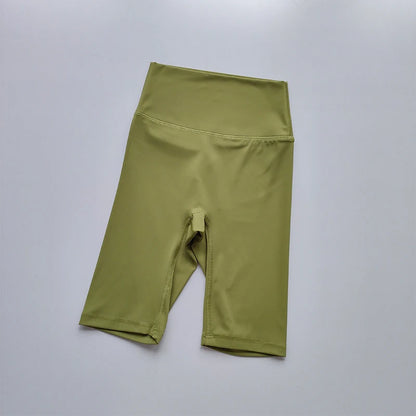Women Sports Shorts Yoga Shorts Short Legging High Waist Fitness Tight Shorts Quick Drying Workout Clothing Cycling Gym Shorts