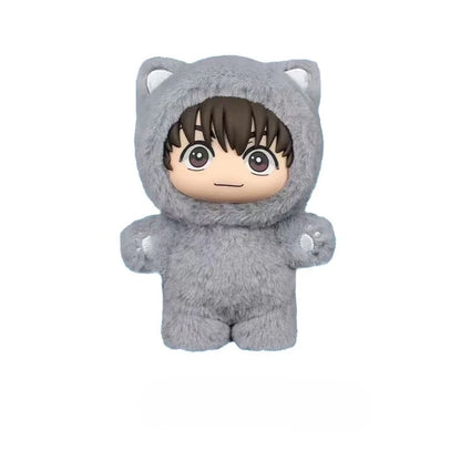 Jujutsu Kaisen Battle V2 Cat Paradise Party Series Art Collectible Blind Box Toy Cute Plush Doll Anime Periphery Surprise Gift