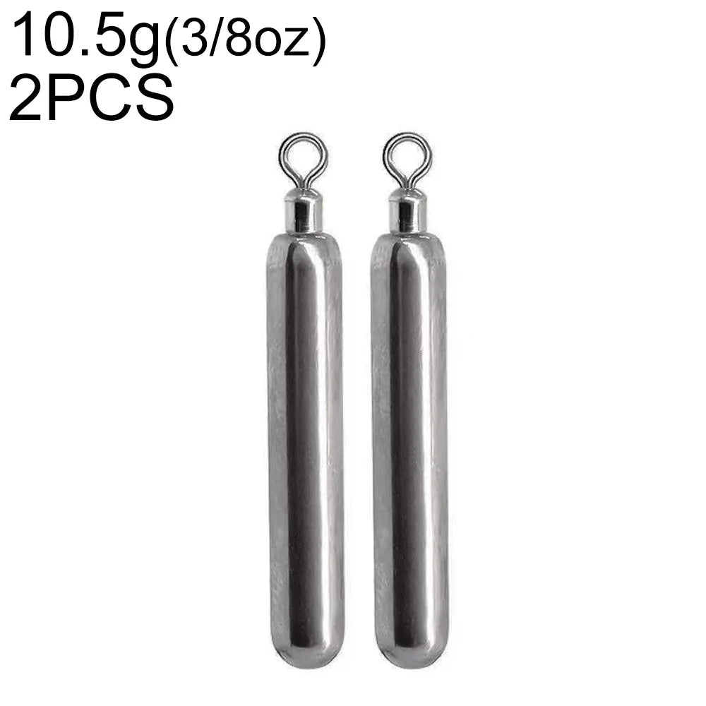 Tungsten Steel Fishing Weight Mold 1.8g 3.5g 5.3g 7g 10.5g cylinder Drop Shot Pendant Swivel Pesca Metal Jig Cast Tackle Sinker