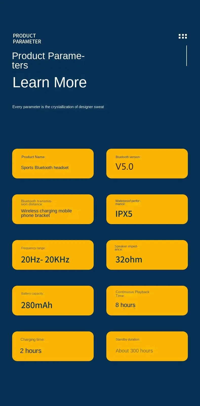 9D Bluetooth Earphones Wireless Headphones Magnetic Sport Neckband Neck-hanging TWS Earbuds Wireless Blutooth Headset with Mic