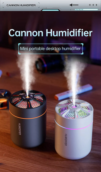 180ML mini air humidifier aromatherapy diffuser essential oil aromatherapy spray household bedroom car mounted mute humidifier