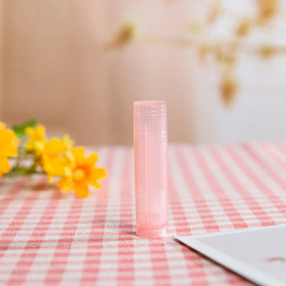 10Pcs/lot 5g 5ml Refillable Lipstick Tube Lip Balm Container Empty Cosmetic Containers Lotion Container Clear Travel Bottle