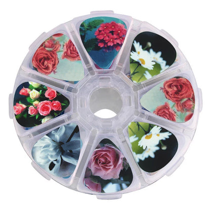 0.46/0.71/1.0mm 50pcs guitar paddle Acoustic guitar Picks ukulele Musical instrument accessories Natural universe picks with box