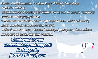 Winter Big Dog Clothes Waterproof Vest Jacket For Small Dogs Cats Outdoor Warm Puppy Coat With D Ring Labrodor Pug Pet Costume