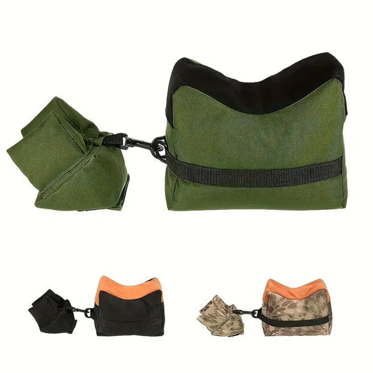 Shooting Rest Bag Durable Oxford Cloth Un-filled Sand Bags Portable Aiming Bench Stand for Rifles/Sniper/Hunting/Target Sports