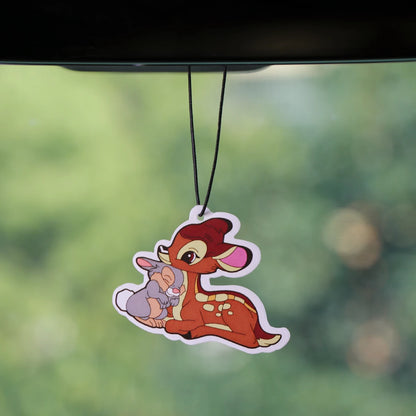 Cute Animals Fragrant Paper Auto Interiors Cartoon Car Fragrance Cabinet Bedroom Air Freshener Hangings Solid Perfume Gifts