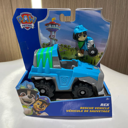 100% Genuine Paw Patrol Kids Toy vehicles with Action Figure Dogs Anime Doll Kids Model Children Birthday Christmas Gift