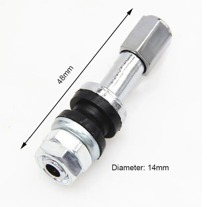 Motorcycle Scooter Tubeless Tire Valve Stem Straight Bent 90 135 degree Copper Silver Valve For ATV Motorbike Quad