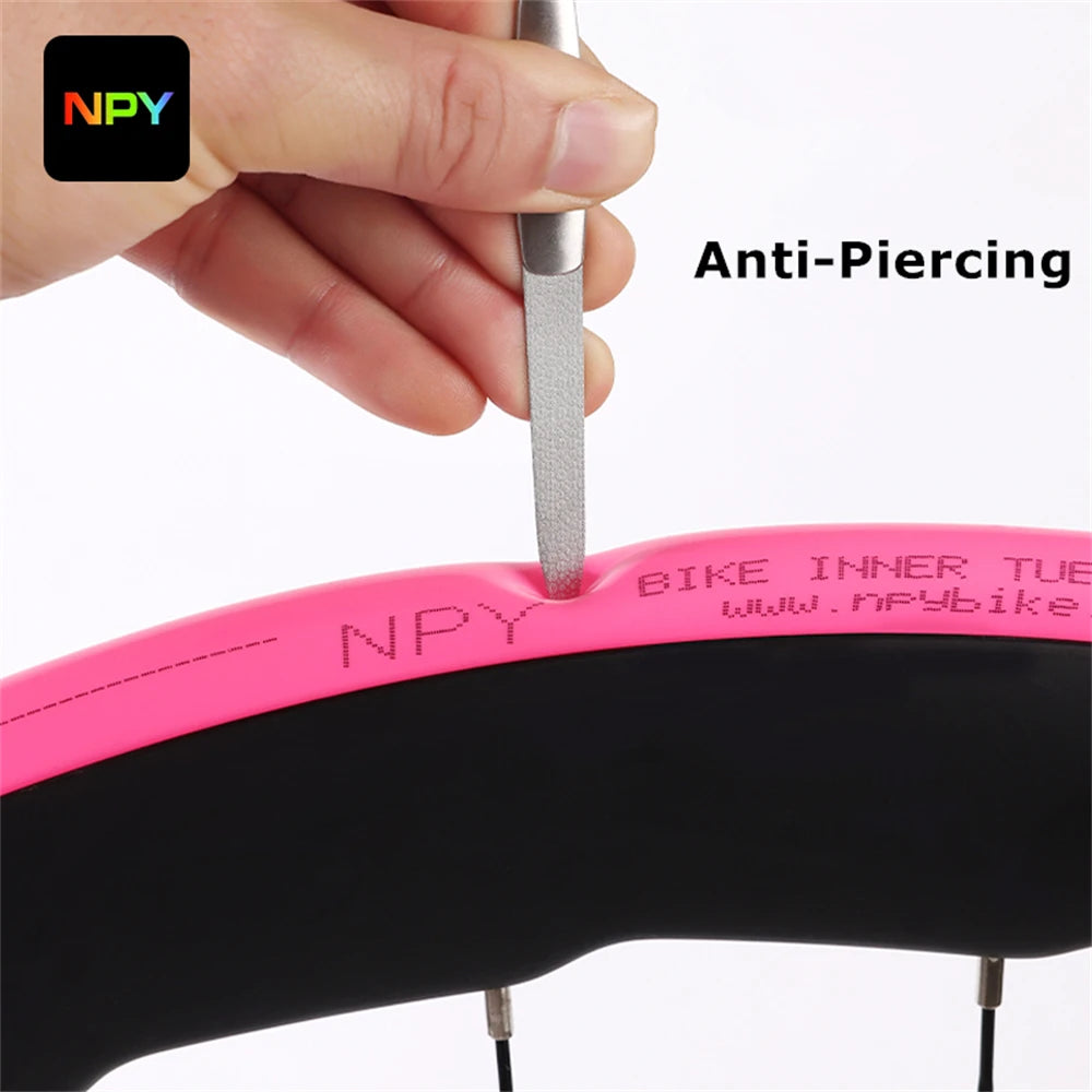 NPY TPU 1psc MTB Bike Inner Tube light 26 27.5 29 Inches Bicycle TPU Material Tire 45mm French Valve Super Light Anti-Oxidation
