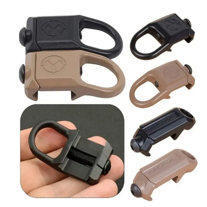 Tactical GBB Quick Detach Release QD Sling Swivel Scope Mount Ring .223 AR15 Hunting Accessories Fit 20mm Rail QD Adapter