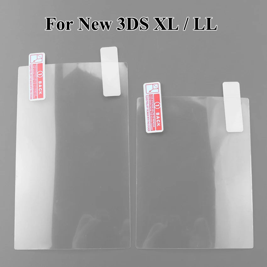 1PCS Top Bottom HD Clear Protective Film For NS NDSL NDSL for 2DS New 3DS XL LCD Screen Protector