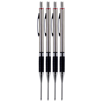 New Deep Hole Woodworking Mechanical Pencil, 2.0mm Anti Slip Soft Set Grip Handle Automatic Pencil Engineer Drawing Marking Tool
