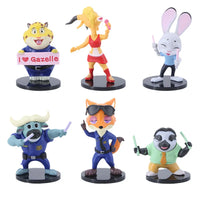 6pcs Zootopia