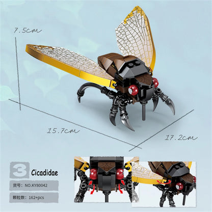 Mosquito Insects Building Blocks Toys Set - Long-Lasting Play for Kids, Great Collectible Models Orchid Mantis Redviidae & More