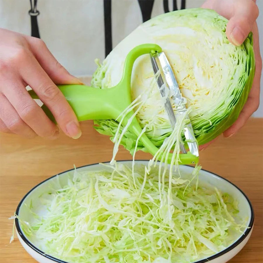 3PCS multifunctional vegetable shredder - wide mouth, easy to chop vegetables - perfect for kitchen preparation