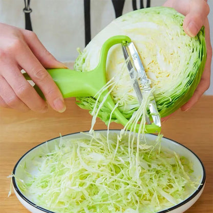 3PCS multifunctional vegetable shredder - wide mouth, easy to chop vegetables - perfect for kitchen preparation