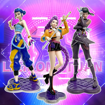 22cm/8.66inch Anime KPop Hunter Periphery Toy Doll Action Figure PVC Model Desktop Ornament Toy Fans Christmas Gifts