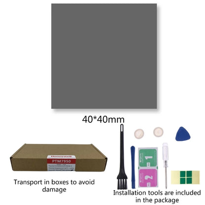 Thermal Conductive 8.5W Pad -Honeywell PTM7950 Phase Change Silicone Pad Sheet Laptop CPU GPU Silicone Grease Pad