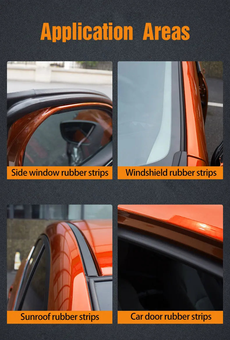 Rubber Seal Protectant | Rejuvenates Color & Flexibility, Prevents Sticking in Winter, Prolongs Rubber Seals on Doors & Windows