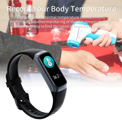 LIGE Amoled Smart Watch Men Smart Band Women Heart Rate Blood Smartwartch Waterproof Smart Bracelet Sport Fitness Tracker 2026