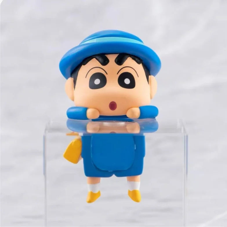 New Crayon Shin-Chan Blind Box Animation Figurine Hippers Mobile Phone Car Decoration Figurine Pendant Gift Anime Periphera Gift