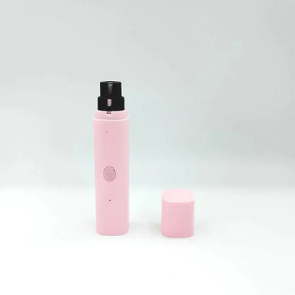 New Electric Dog Nail Clippers Rechargeable USB Charging LED Light Quiet Cat Nail Grinders Pet Paws Nail Grooming Supplies