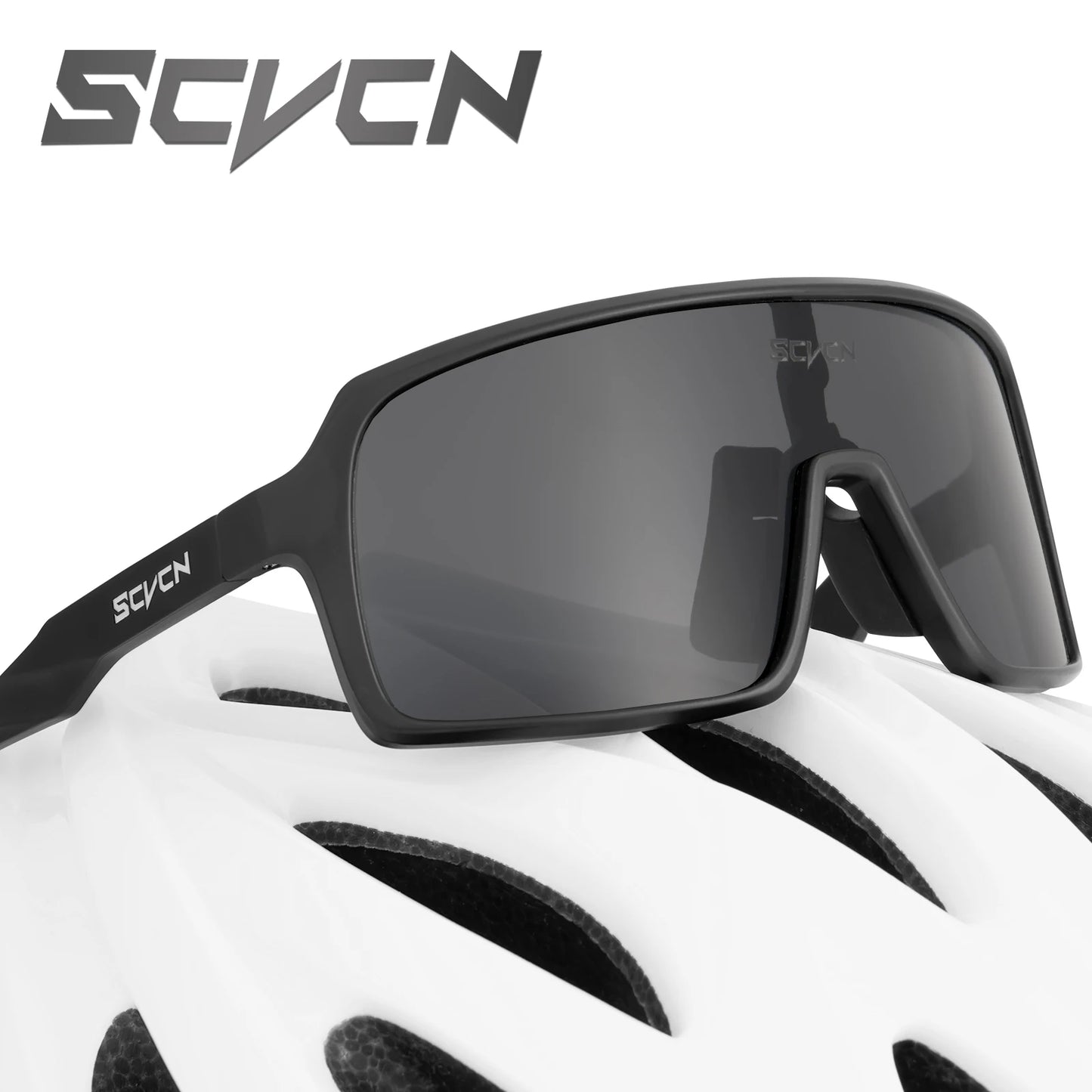 SCVCN Polarized Cycling Sunglasses Men Mtb Sports UV400 Photochormic Glasses Goggles Bicycle Bike Glasses Women Cycling Eyewear
