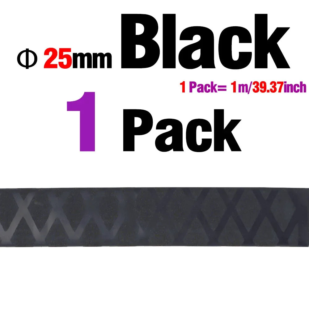 Diameter 25mm 30mm X-Tube Heat Shrink Sleeve Wrap Fishing Bulding Handle Cork Rod Grip  Waterproof and Insulation 40 Inch Length