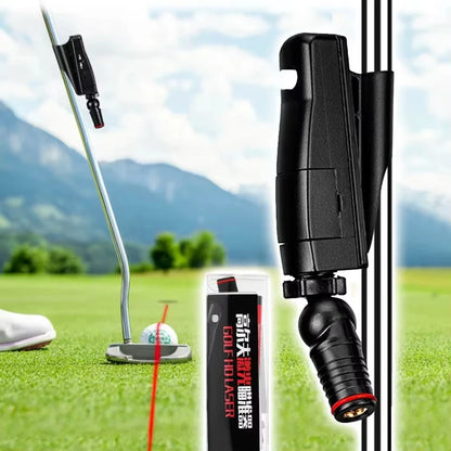Golf Putter Laser Sight Machine Aiming Instrument Indoor Teaching Linear Laser Golf Putter Golf putting Laser DeviTraining Aids