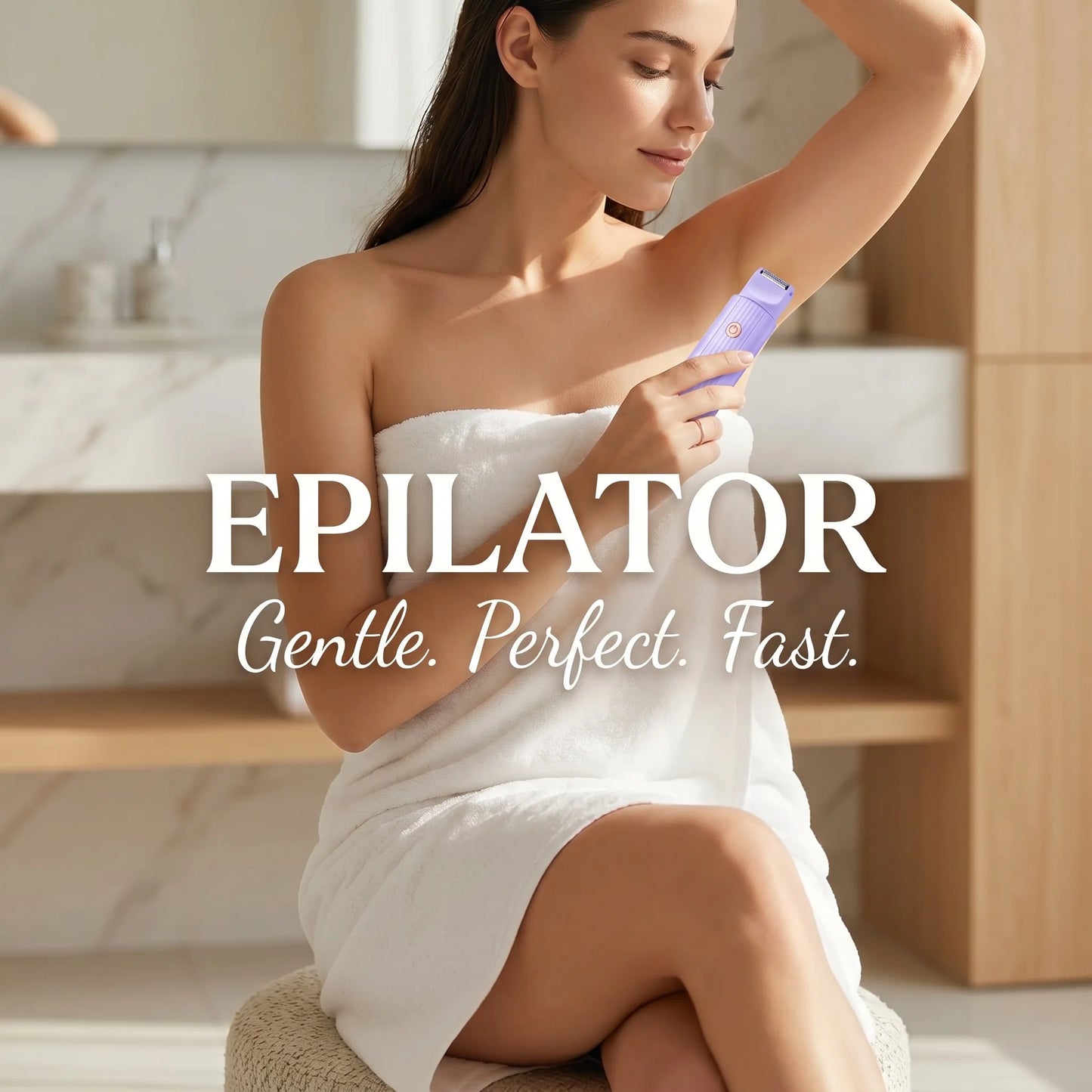 2026 New 2in1 Electric Razor for Women Painless Hair Removal Rechargeable Body Trimmer Underarm Mustache Epilator Shaver