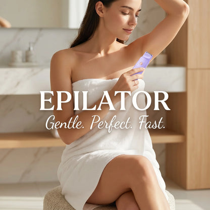 2026 New 2in1 Electric Razor for Women Painless Hair Removal Rechargeable Body Trimmer Underarm Mustache Epilator Shaver