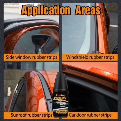 Rubber Seal Protectant | Rejuvenates Color & Flexibility, Prevents Sticking in Winter, Prolongs Rubber Seals on Doors & Windows