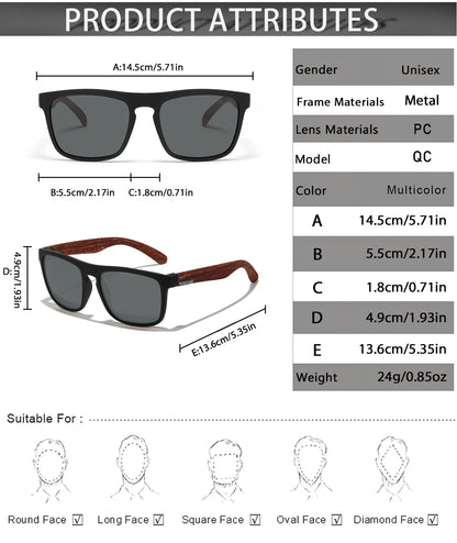 Fashion Polarized Color Changing Cycling Sunglasses Men Night Vision Car Driving Sunglass Dirt Bike Motorcycle  Glasses
