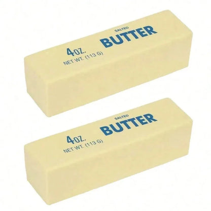 1/2/3Pcs Butter Stick Squishy Toy, Soft Slow Rising Fake Food Sensory Squeeze Toy, Anxiety Relief Gift for All Ages