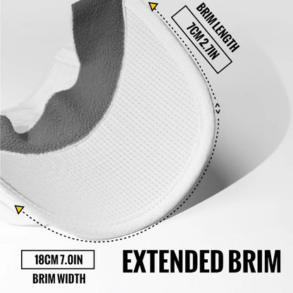 WRELS Running Cap Lightweight Mesh Brim Tennis Cap Breathable Quick Dry Sunscreen Hat Adjustable UV Protection Baseball Cap