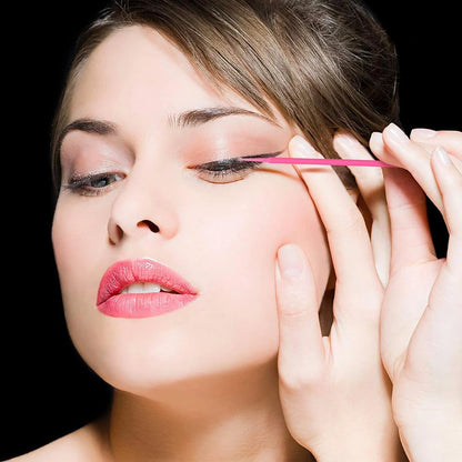 300/2000pcs Cotton Swabs MicroBrush Eyelash Extension Brushes For Makeup Nail Art Individua Applicator Lash Clean Removing Tool