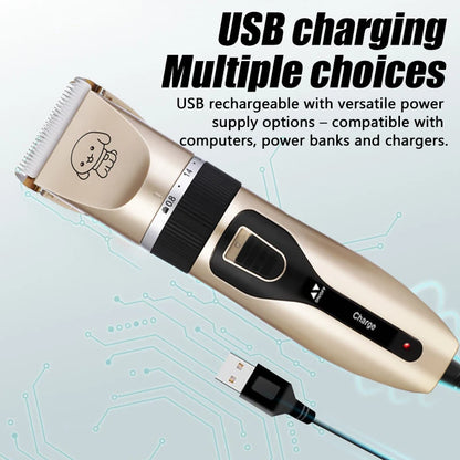 1PC Dog Clipper Pet/Cat/Rabbit Hair Clippers Grooming Haircut Professional Trimmer Shaver Set Pets Cordless Rechargeable
