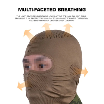 Balaclava Full Face Mask V1 with Breathable Mesh Protection, Lightweight Airsoft Cover Headgear for Paintball, Cycling, Hunting