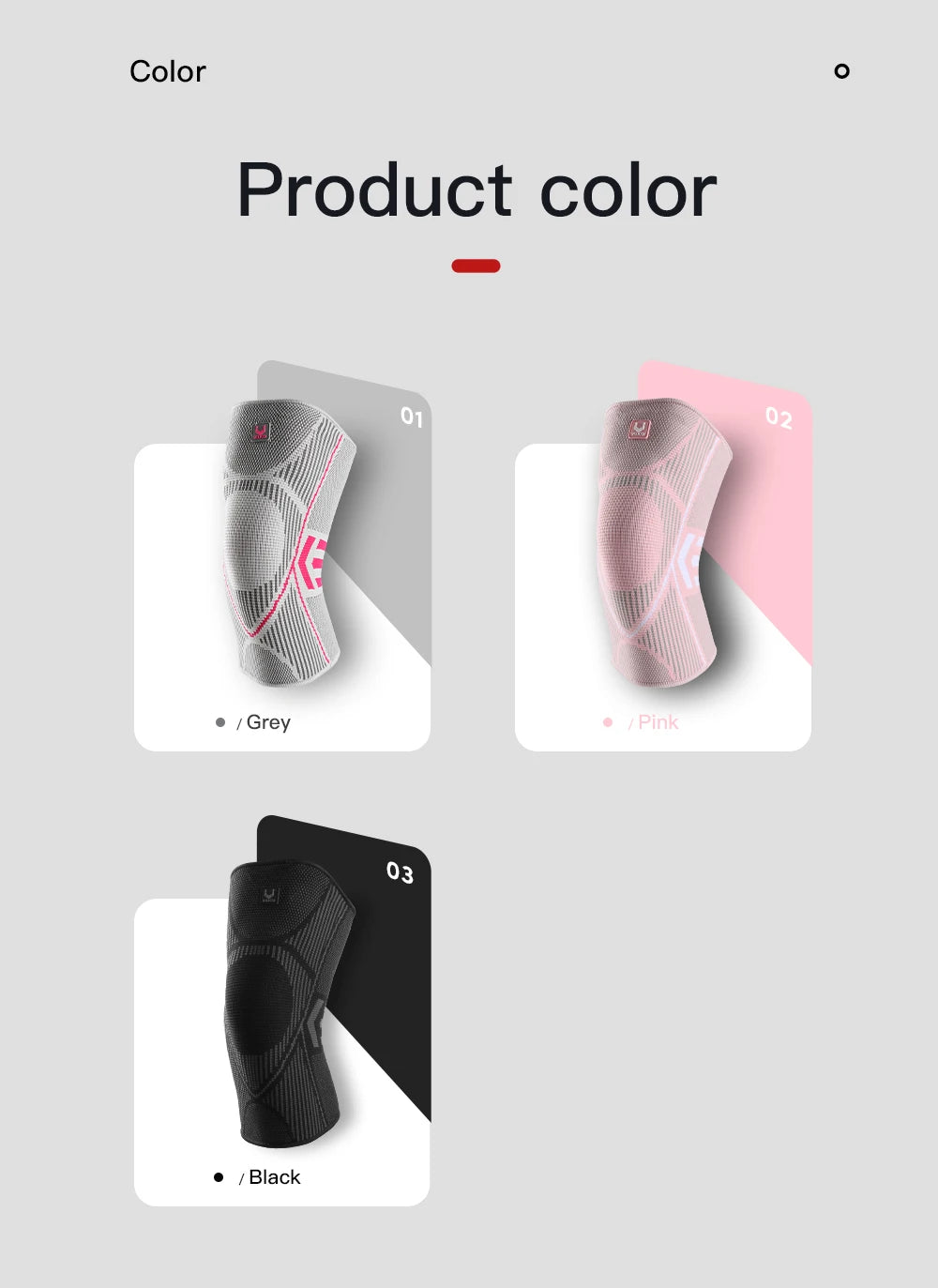 1PCS Fitness Running Cycling Knee Support Braces Elastic Nylon Sport Compression Knee Pad Sleeve for Basketball Volleyball