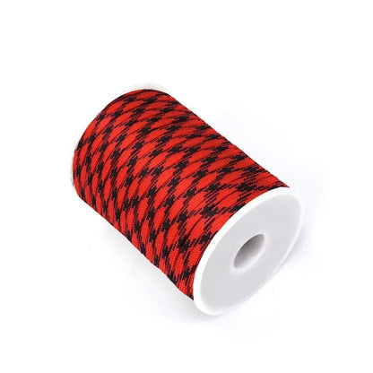 30M/50M/100M 7-Core 550 Paracord 4mm Parachute Cord Outdoor Camping Survival Rope Kit Umbrella Tent Lanyard Strap Clothesline