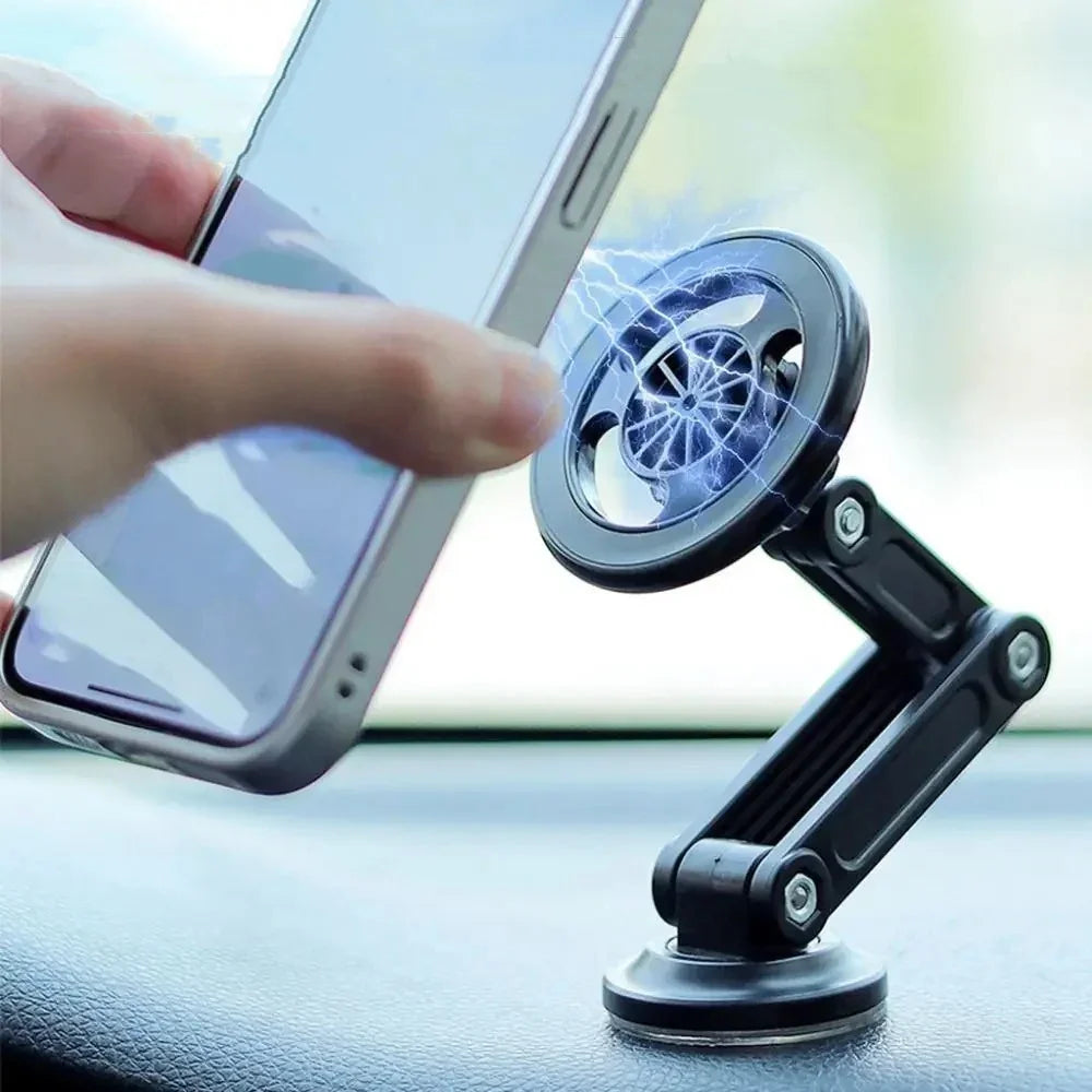360° Rotate Strong Magnetic Car Phone Holder For Foldable Phone Stand Air Vent Magnet Mount Mobile stand