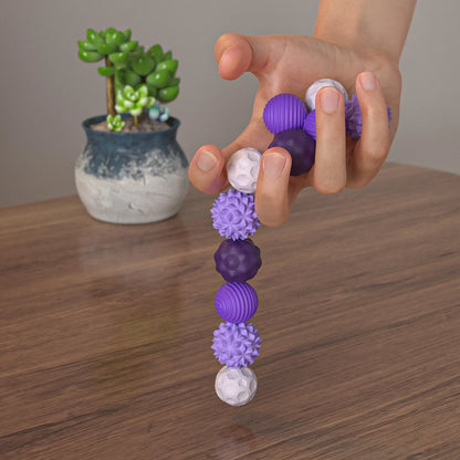Silicone Magnetic Sensory Balls Fidget Toy Worry Balls Autism Calming Fidgeting Toy Anxiety Relief Stress Sensory Toy
