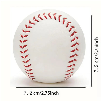 Soft and Hard Baseball PU Outer Layer Multifunctional Training Ball Suitable for Hitting Practice Outdoor Sports and Daily Game