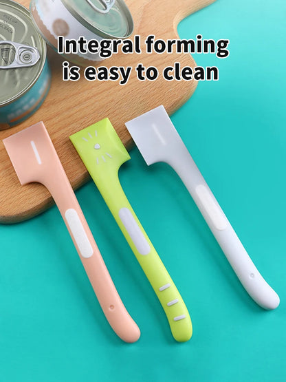 Pet Food Can Spoon And Lid, Cute Long Handle Spoon, Suitable For Wet Food, Canned Food, Snacks, Easy To Clean, Cats And Dogs