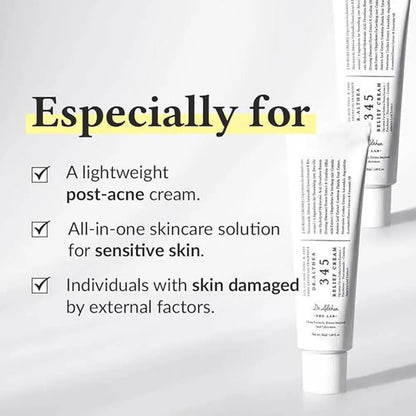 345 Antioxidant Nourishing Cream Repairs Weakened Barrier Soothes Acne Skin And Supplies Deep Hydrating Nourishment