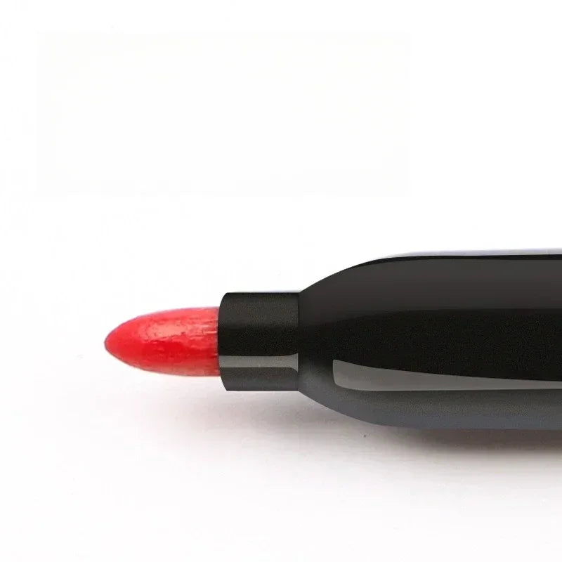 6-20PCs/Set PermanentMarker Pen Fine Point Waterproof Markers Thin Nib Crude Nib Black Blue Red Ink 1.5mm Fine Color Marker Pens