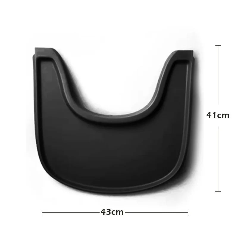 For Growth Chair Dining Plate Babies Feeding Chair Dining Table Plate ABS High Seat Tray Children Dining Chair Accessories