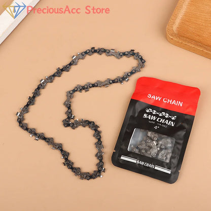 4/6/8/12/14/16 Inch Metal Chainsaw Chain Spare Parts Link Chainsaw Saw Chain Blade For Electric Saw Accessories Wood Cutting