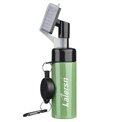 Kaiersn Golf Club Cleaner Groove Tube Golf Brush Golf Club Brush With Leakproof Reservoir Tube Squeeze Bottle for Easy Cleaning